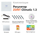 ZONT Climatic 1.3 Погодозависимый автоматический GSM / Wi-Fi регулятор (1 ГВС + 3 прямых/смесительных) с доставкой в Петропавловск-Камчатский